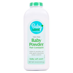 BABY LOVE POWDER-18oz CORNSTARCH #92494 (SKU #14158)