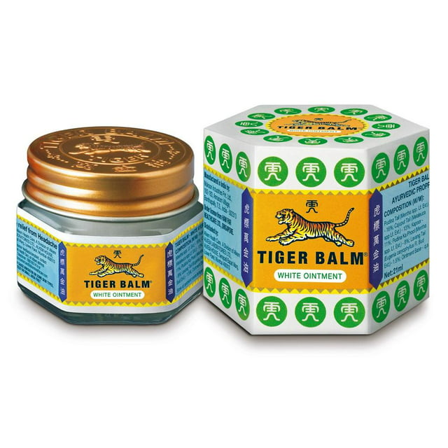 TIGER BALM WHITE/RED OINTMENT (SKU #12519)
