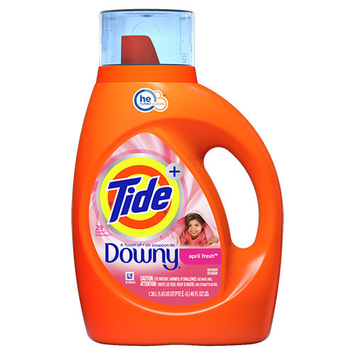 TIDE LIQ.DETERGENT 42oz DOWNY APRIL FRSH (SKU #10012)