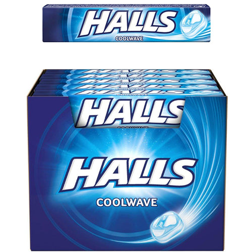 HALLS COUGH DROPS 21CT BLUE /MENTHOL (SKU #10080)