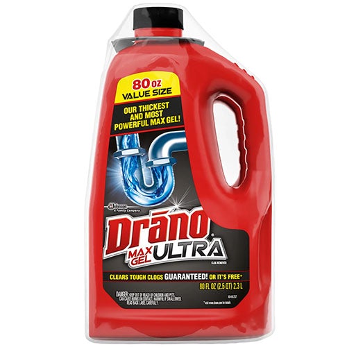 DRANO MAX GEL ULTRA 80oz