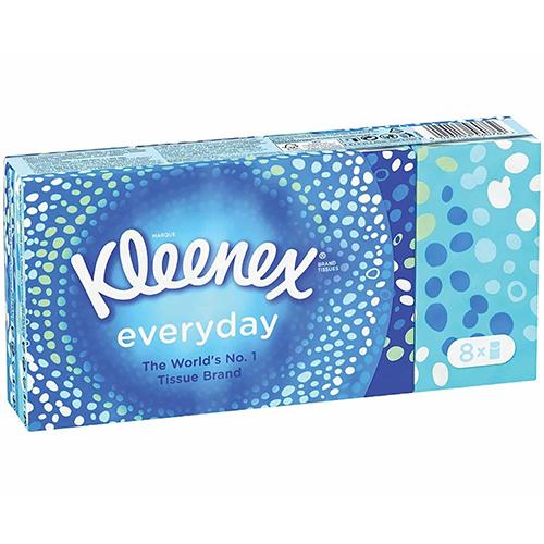 KLEENEX #3692.25.0. POCKET TISSUE-EVERYDAY 8PK (SKU #10136)