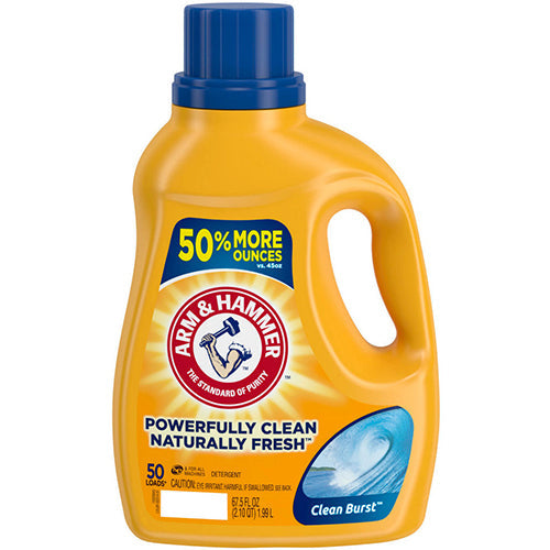 A&H LIQ DETERGENT 46oz CLEAN BURST (SKU #10207)