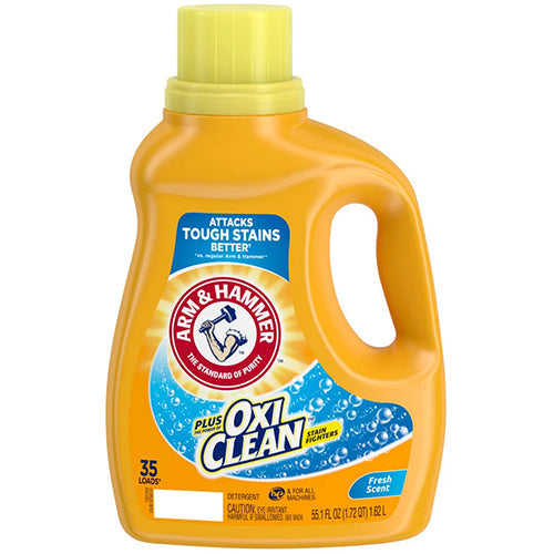 A&H LIQ DETERGENT 45.5oz W/OXI FRESH SCN (SKU #10211)