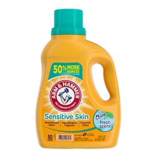 A&H LIQ DETERGENT 50oz SENSITIVE (SKU #10219)