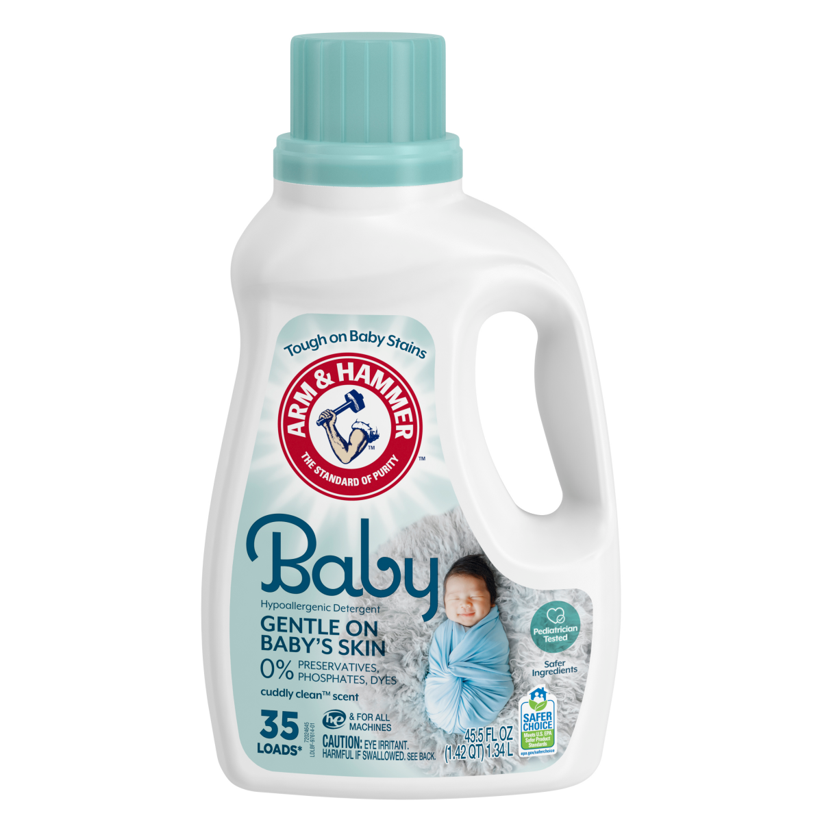 A&H LIQ DETERGENT 45.5oz BABY (SKU #10236)