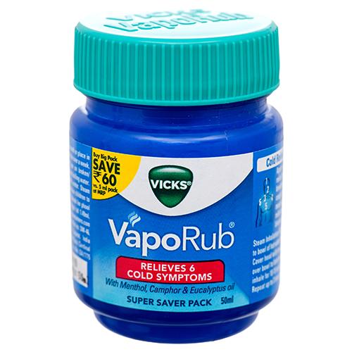 VICKS 50ML VAPO RUB (SKU #10455)