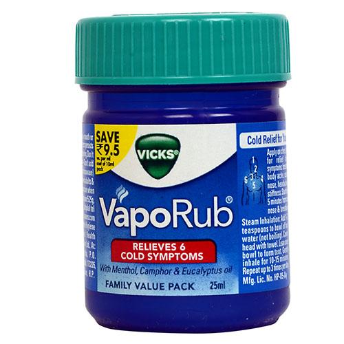 VICKS 25ML VAPO RUB (SKU #10457)