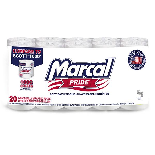 MARCAL BATHTISSUES 1000S (SKU #10634)