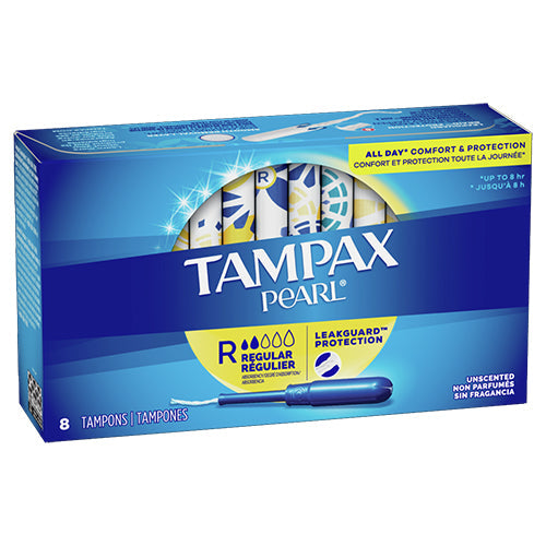 TAMPAX PEARL TAMPON 8CT REGULAR (SKU #10698)