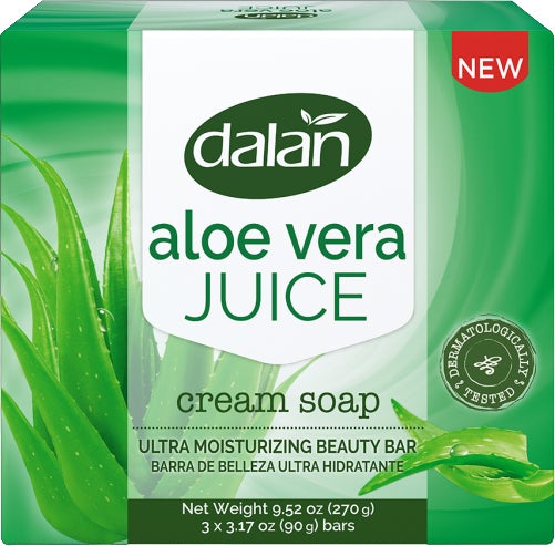 DALAN BAR SOAP 3PK ALOE VERA (SKU #10744)