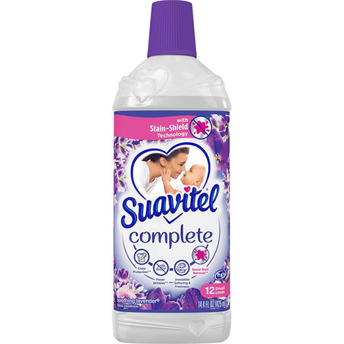 SUAVITEL FAB.SOFTENER-14.4oz/USA* LAVENDER (SKU #10906)