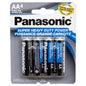 BATTERIES/AA-4PACK #PANASONIC