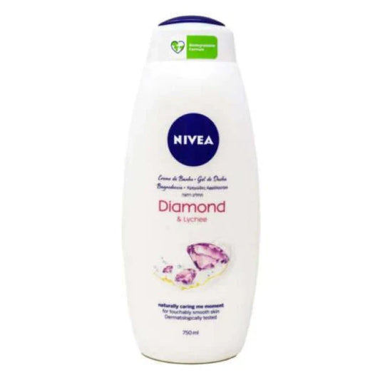 NIVEA BODY WASH DIAMOND TOUCH 750ML (SKU# 12210)