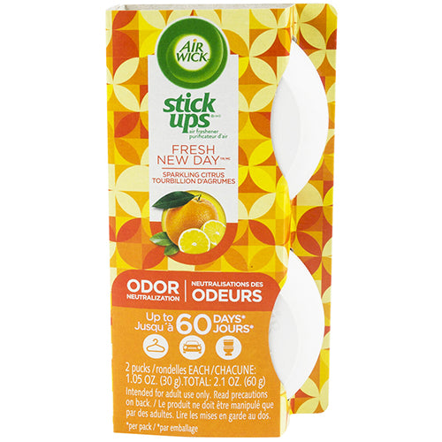 AIR WICK STICK UPS 2PK SPARKLING CITRUS (SKU #11115)