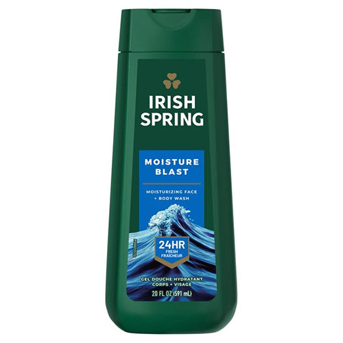 IRISH SPRING BODY WASH-MOISTURE BLAST 20oz (SKU #11228)