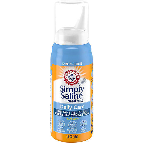 A&H SIMPLY SALINE NASAL MIST 1.6oz (SKU #11398)