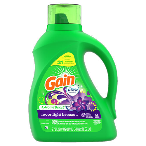 GAIN LIQ DETERGENT 88OZ MOONLIGHT BREEZE (SKU #11611)