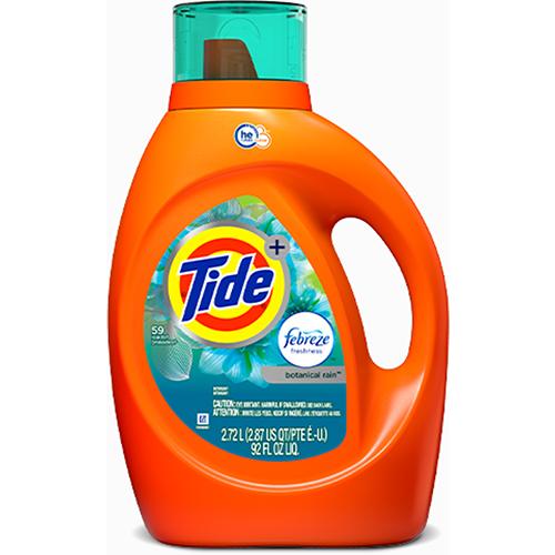 TIDE LIQ DETERGENT 84oz FEBREZE BATANICAL RAIN (SKU #11754)