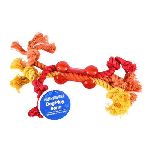 LIL' BUDDIES DOG TOY PLAY BONE (SKU #30034)