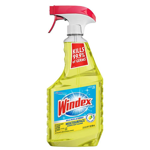 WINDEX CLNR SPRAY-23oz/MULTI DISINFECTANT (SKU #11805)