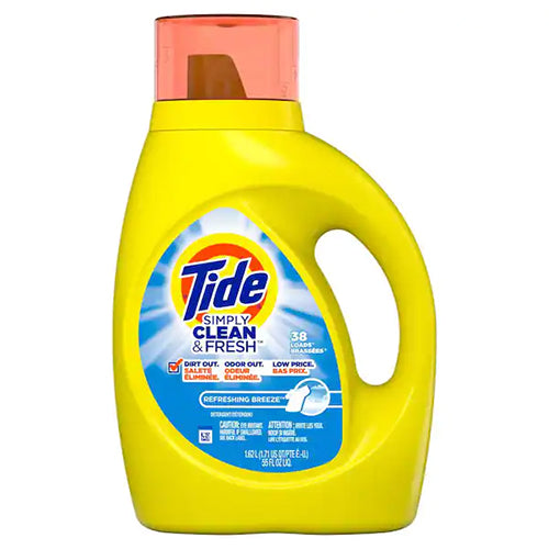 TIDE LIQ DETERGENT 50oz SIMPLY REFRESHING (SKU #11810)