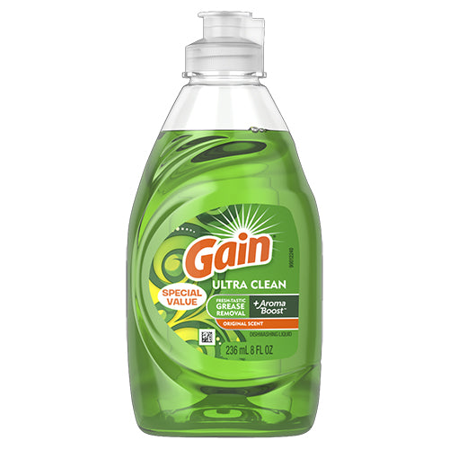 GAIN #97614 LIQ.DISH WASH-8oz/ORIGINAL (SKU #12004)