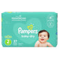 PAMPERS BABY DRY DIAPERS SIZE2 37CT (SKU #12017)