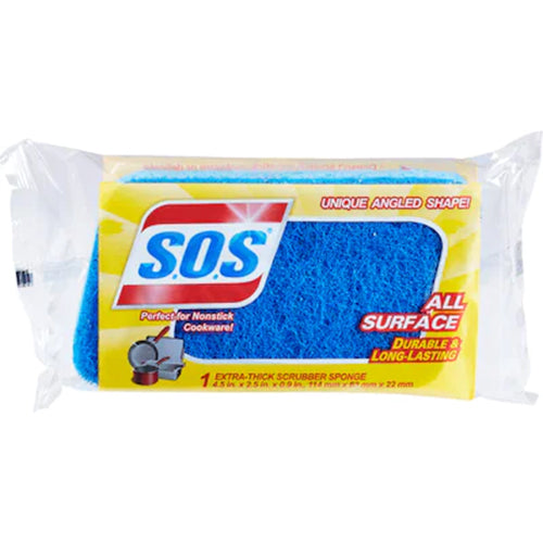 SOS/1CT SCRUBBER SPONGE-ALL SURFACE (SKU #12236)