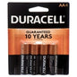 BATTERIES/AA-4PACK #DURACELL COPPERTOP