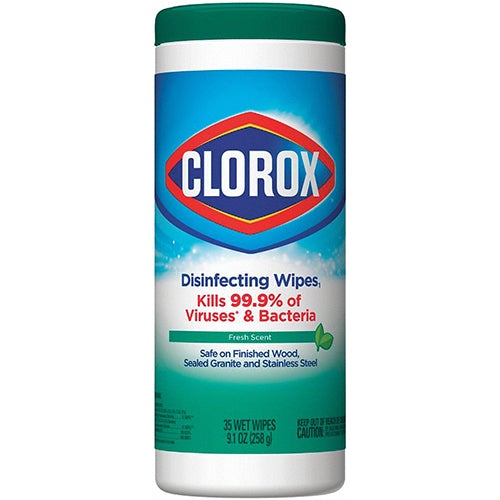 CLOROX DISINFECT WIPES 35CT FRESH (SKU #12411)