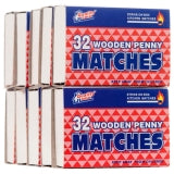 WOODEN MATCHES-10PK/32CT