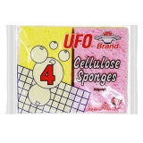 UFO/904 4/PK CELLULOSE SPONGE/IRR