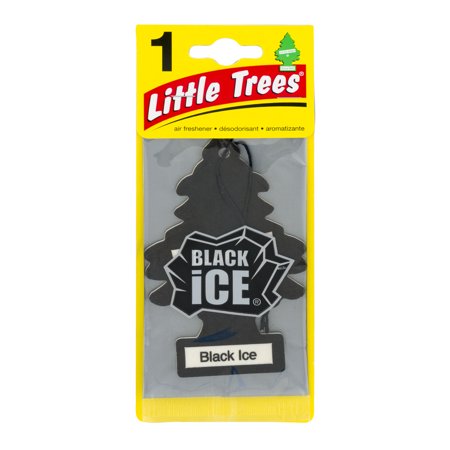 LITTLE TREE CAR FRESHENER-BLACK ICE