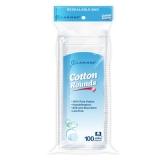 CLARISSE COTTON ROUND PADS 100CT (SKU #12749)