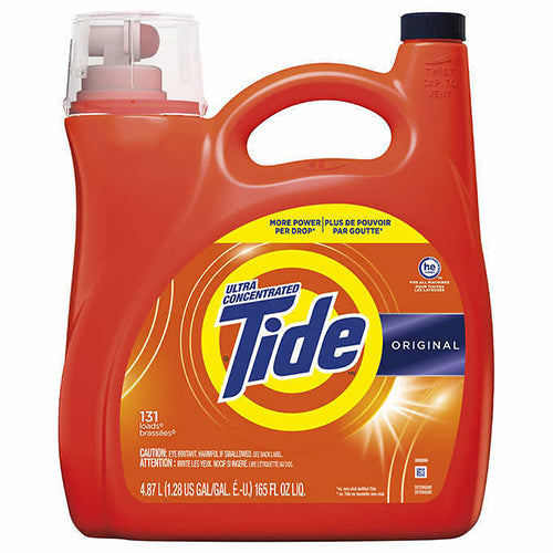 TIDE LIQ DETERGENT 165oz ORIGINAL HE (SKU #12808)