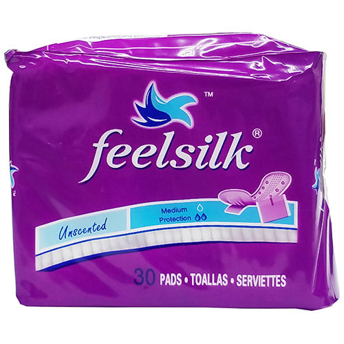 FEELSILK PADS-30CT PURPLE