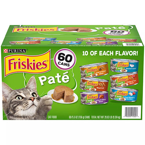 FRISKIES PATE 5.5Z VARIETY (SKU #13302)