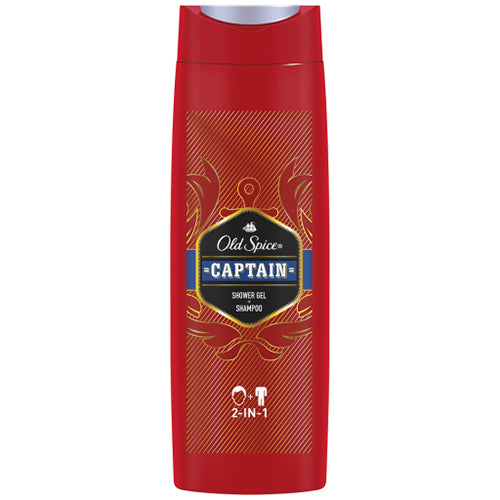 OLD SPICE BODY WASH 400ml CAPTAIN (SKU #13402)