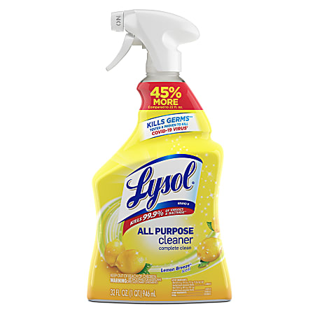 LYSOL #75352 SPRAY ALL CLEANER LEMON (SKU #11635)