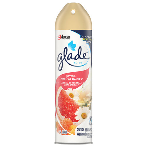 GLADE AIR FRESHENER SPRAY-JOYFUL CITRUS 8 OZ (SKU #13855)