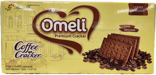 BONOBLE OMELI COFFEE CRACKER PREMIUM 128g (SKU #16001)