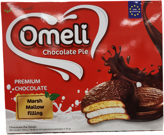 OMELI PREMIUM CHOCO PIE 300g (SKU #16003)