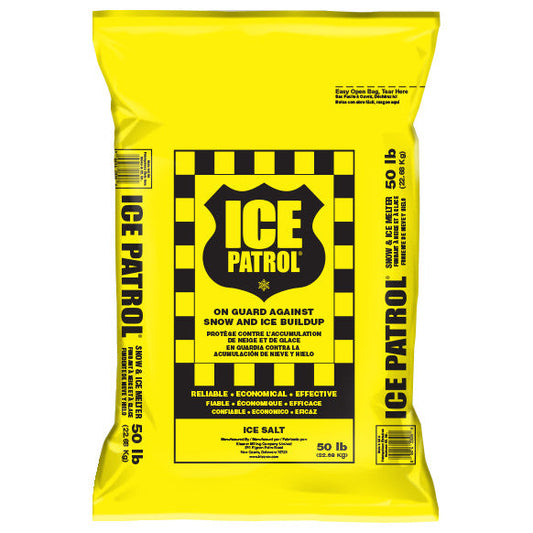 ROCK SALT ICE PATROL 50LB BAG (SKU #60372)