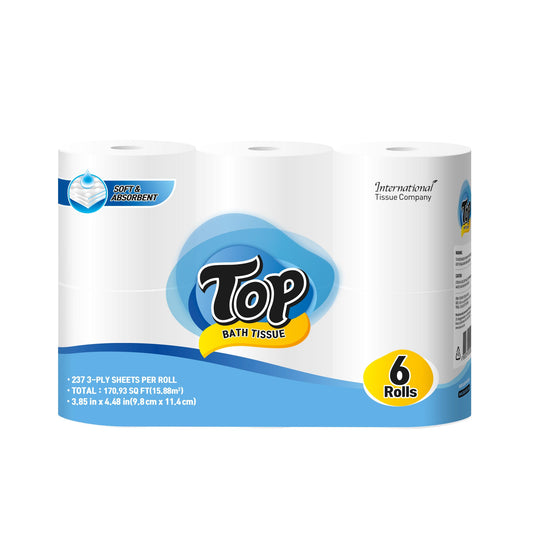 TOP TOILET PAPER 6 ROLLS (SKU #17720)