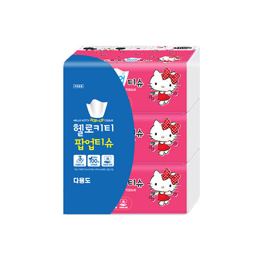 HELLO KITTY RED POP-UP FACIAL TISSUE (SKU #17728)