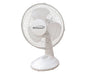 BRENTWD DESK FAN 9" WHT 2-SPD #F-9DW (SKU #17510)