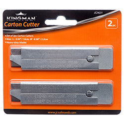 KINGMAN BOX CUTTER 2PC #24231 (SKU #20055)