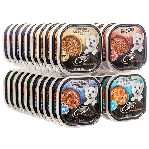 CESAR DOG WET FOOD 3.5Z HOME DELIGHTS (SKU #30080)