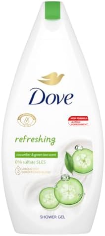 DOVE SHOWER GEL 500ml REFRESHING CUCUMBER  (SKU #10723)